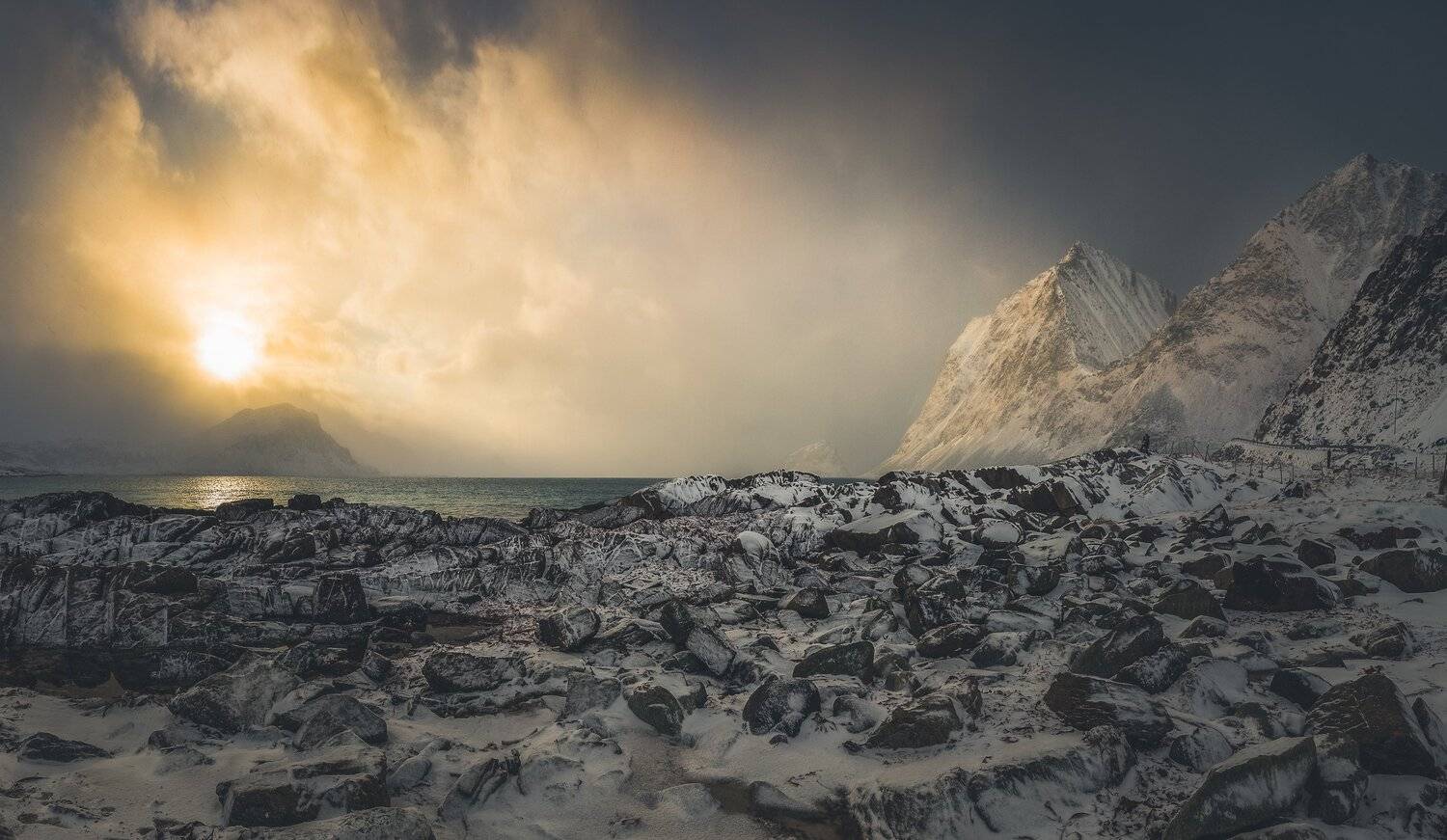 light,norway,lofoten,vik,panorama,weather,winter,norwegian,landscape,shore,coast,, Adrian Szatewicz