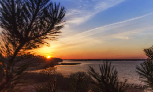 Закат над Великой.