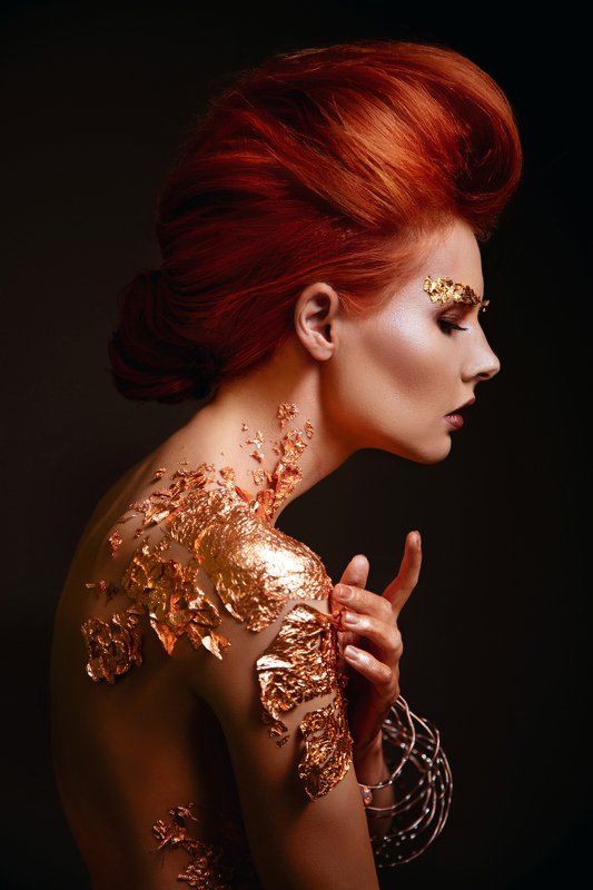 портрет, рыжая, креатив Natasha фото превью