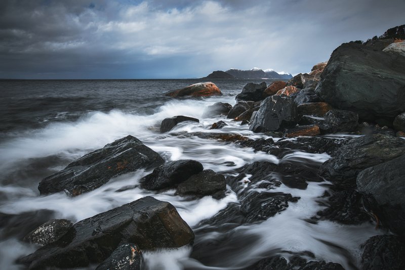 norway,sea,windy,travel,longexposure,scandinavia windy Helland фото превью