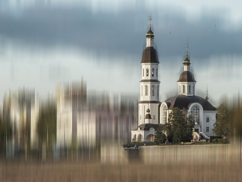 Город, набережная, Церковь Церковь Успения Пресвятой Богородицы фото превью