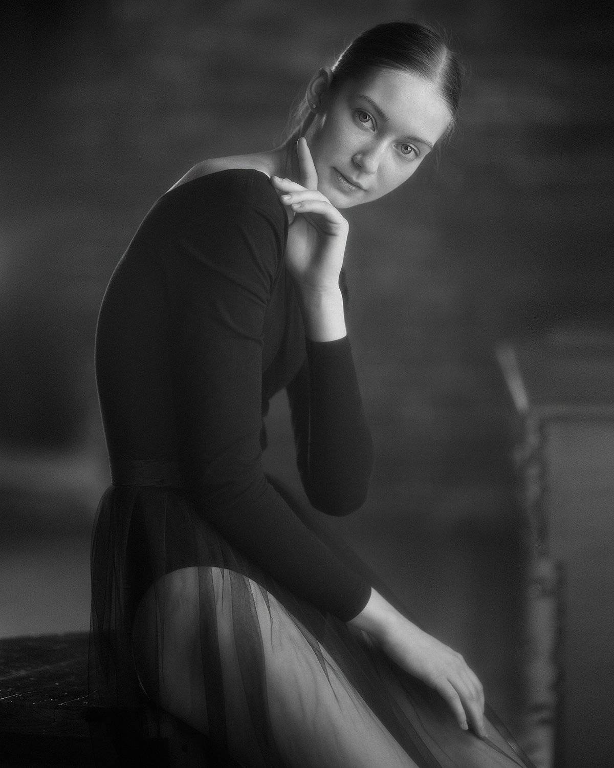балерина, девушка, красота, юность, портрет, лицо, Тина Рузина