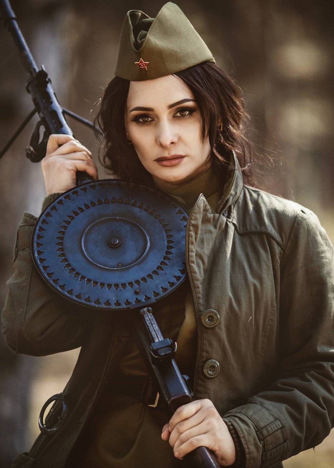 женский портрет, портрет, война, модель, Мария Братан