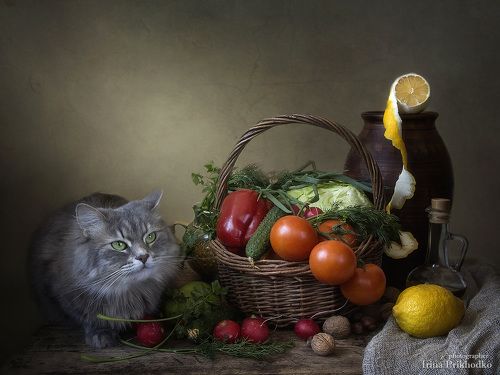 - А где мясо?