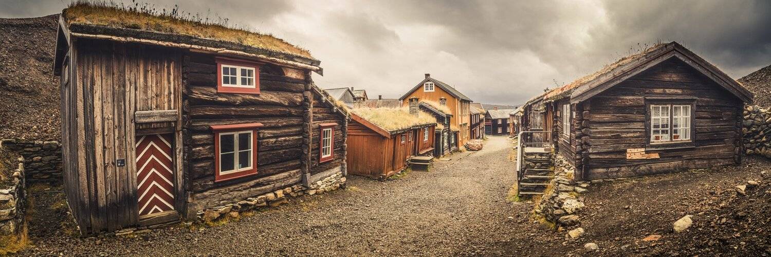r&oslash;ros,town,city,norway,norwegian,scandinavia,scandinavian,mining town,panorama,panoramic,architecture,urban,, Adrian Szatewicz