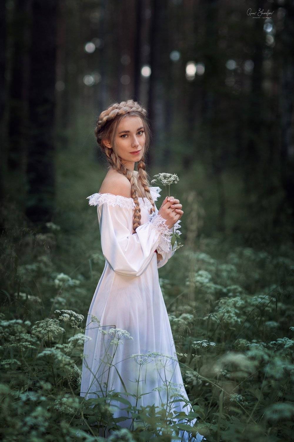 портрет красота девушка арт, Анна Шувалова