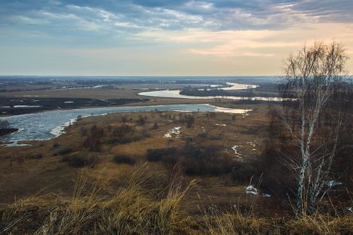 Неспешный рассвет над Клязьмой