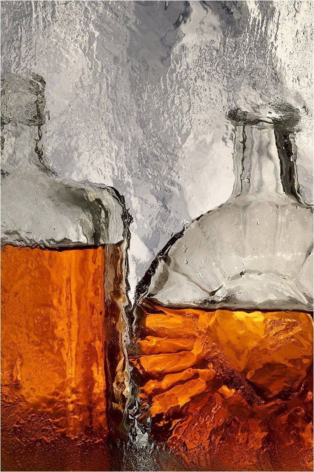 бутылка, стекло, натюрморт,, Victor Pechenev