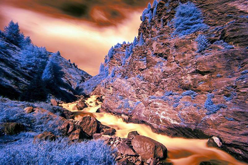 infrared fineart longexposure long exposure simone zeffiro pyrenees mountains france Infrared Pyrenees фото превью
