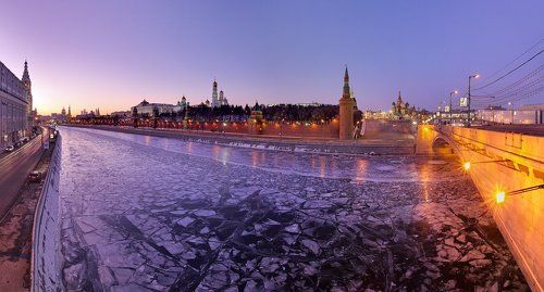 Кремль зимой