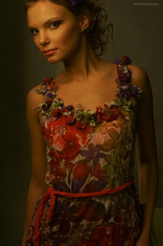 портрет, жанр, на душе весна фото превью