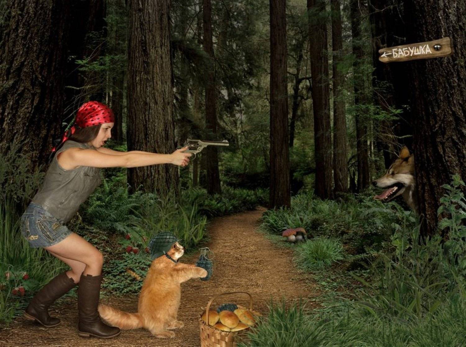 красная, шапочка, Iridi (Ирина Кузнецова)