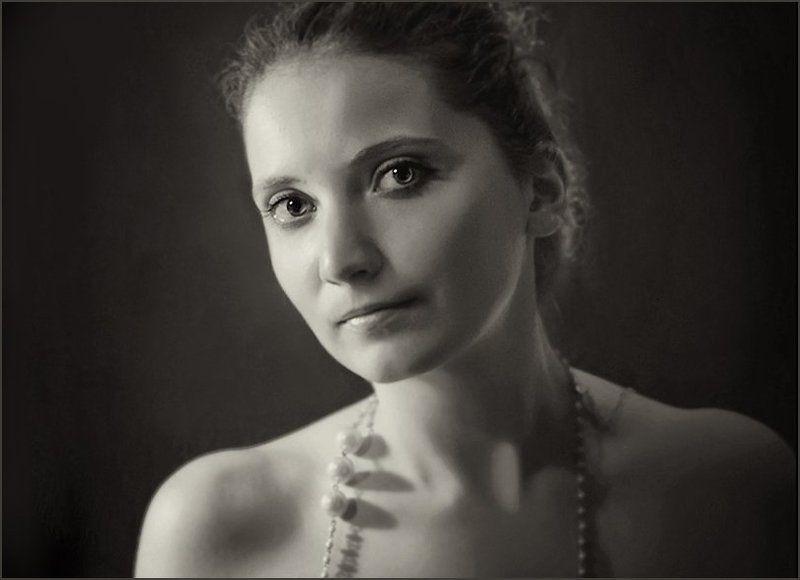 woman, portrait, b&w, девушка Muse фото превью