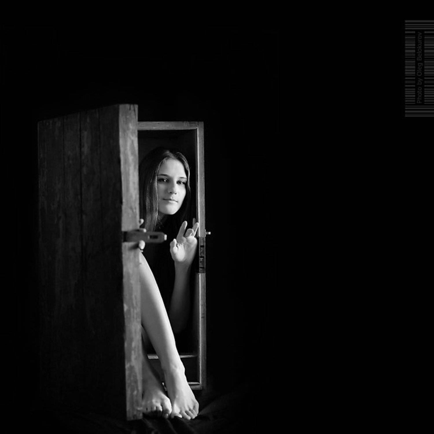 фотограф, белокуров, олег, воронеж, ню, сундук, чёрный, настроение, Олег Белокуров