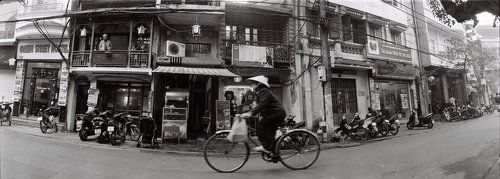 Ancient streets in Hanoi