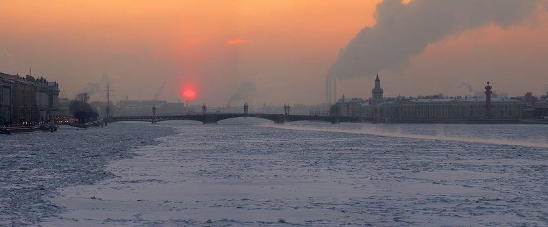 Невская, зимняя. фото превью