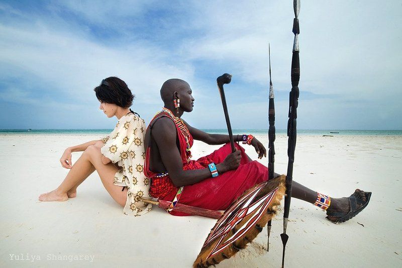 Белая масаи фото превью