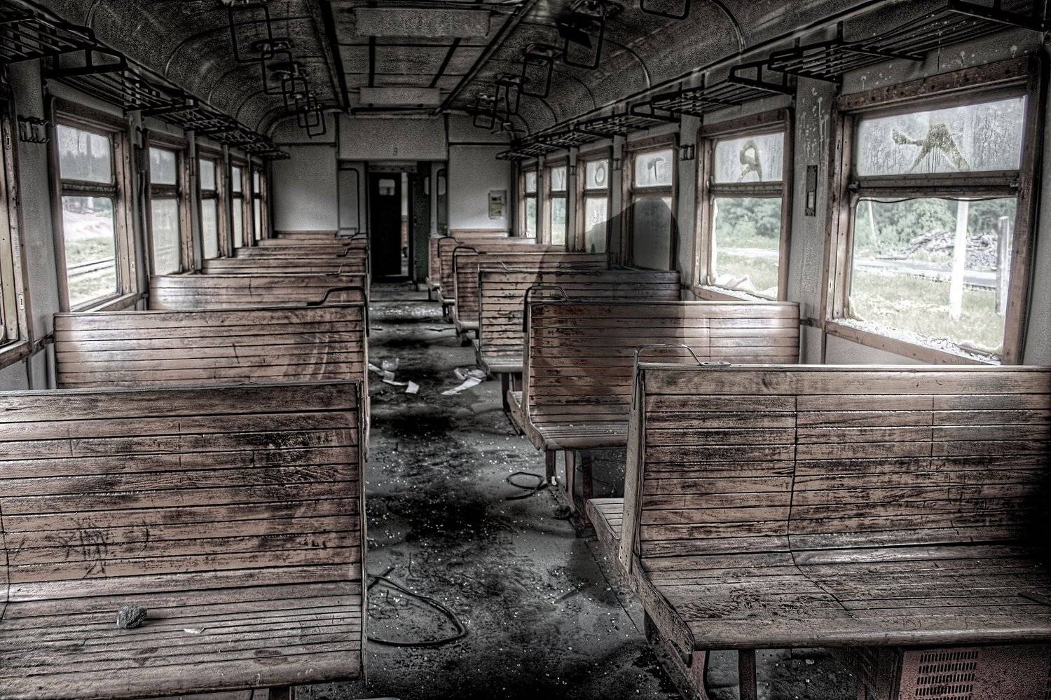 апокалипсис, вагон, пассажир, поезд, разруха, электричка, Vladimir Kedrov