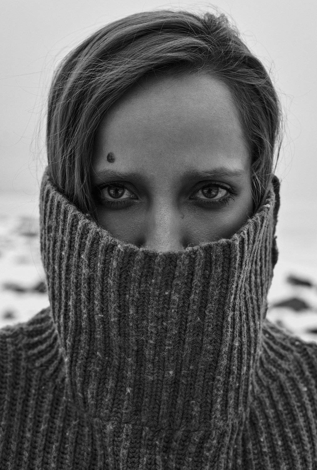 portrait, face, beauty, emotional, emotional portrait, b&w, чб, портрет, девушка, монохромный портрет, Павел Хмелёв