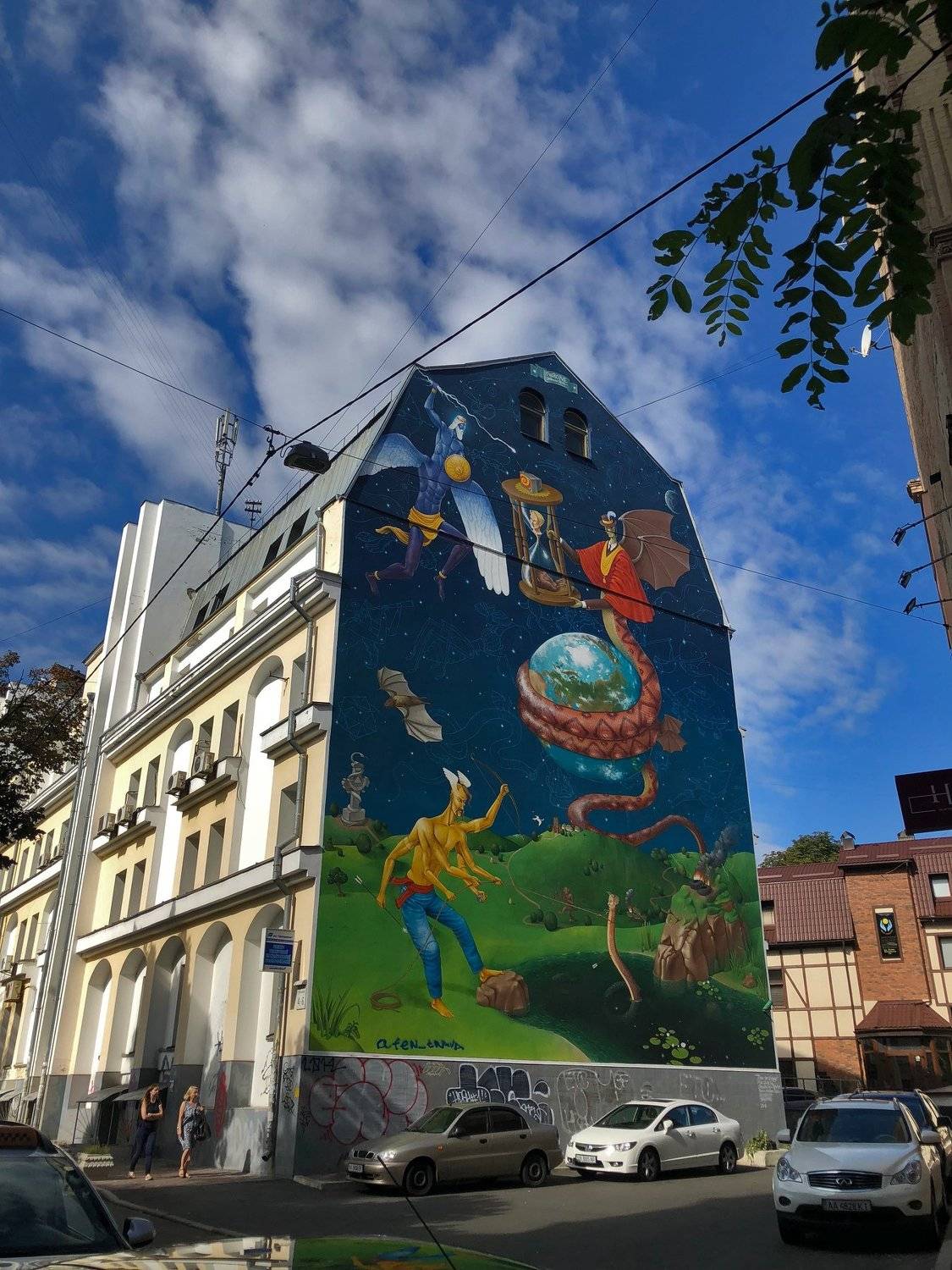 киев, красота, мурал, арт, искуство, Татьяна