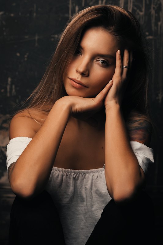 девушки, девушка, портрет,  женский портрет Varya фото превью