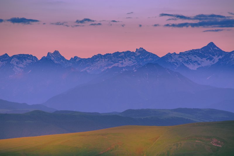 кавказ Подражая Рериху фото превью