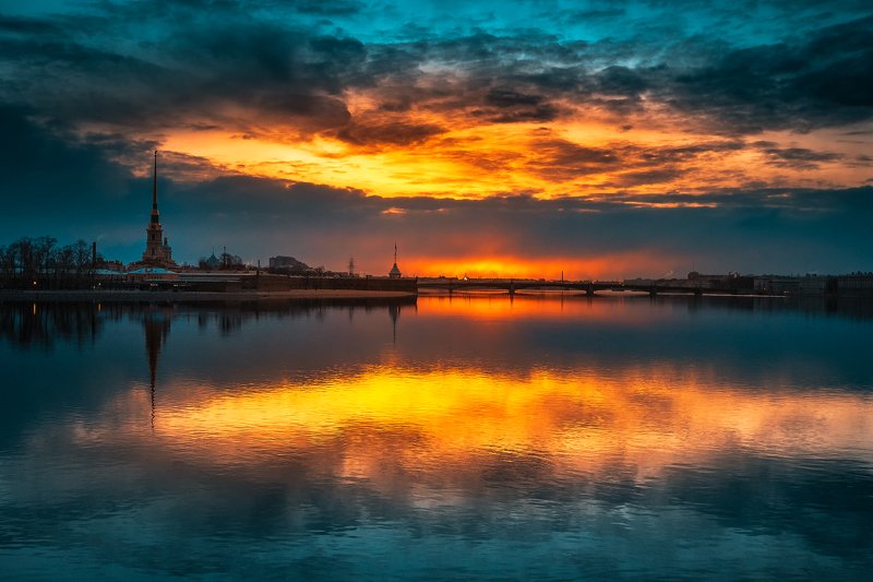 санкт-петербург, нева --- фото превью