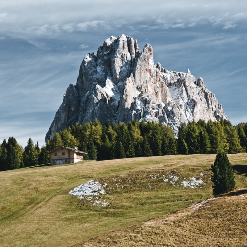 дом; горы; лес; италия Home, sweet Home... фото превью