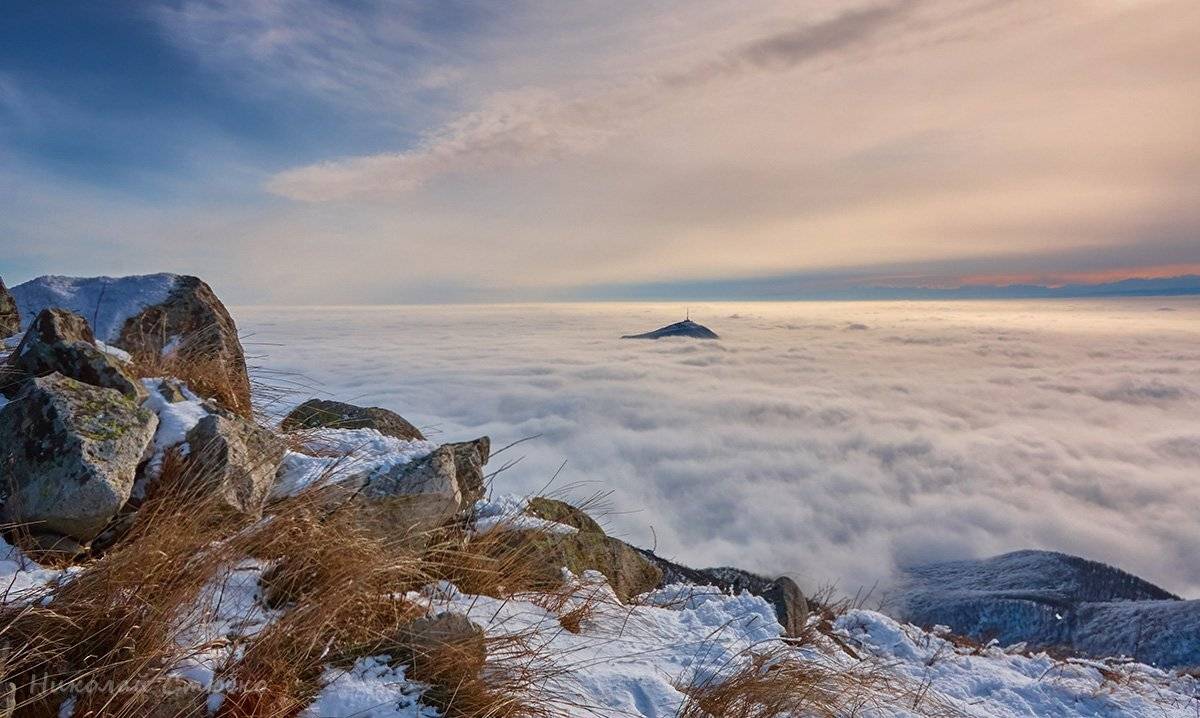 кавказ горы бештау облака, Николай Стюбко