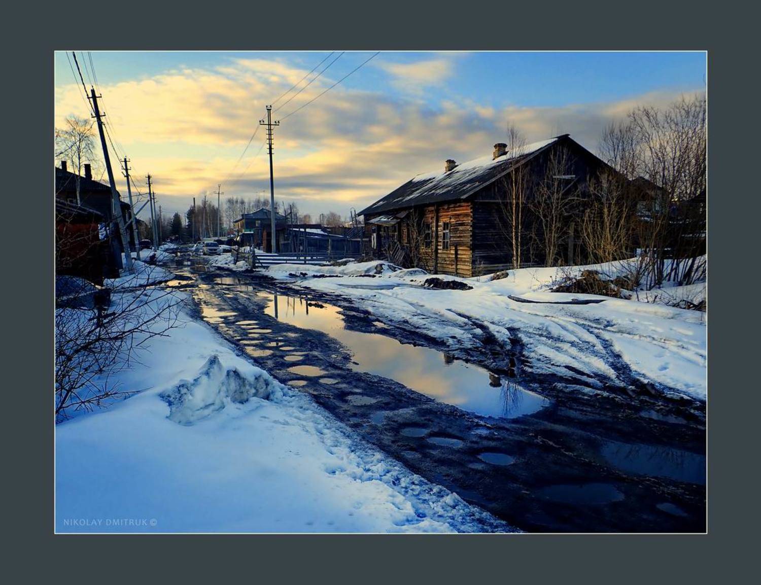 пейзаж, николай дмитрук