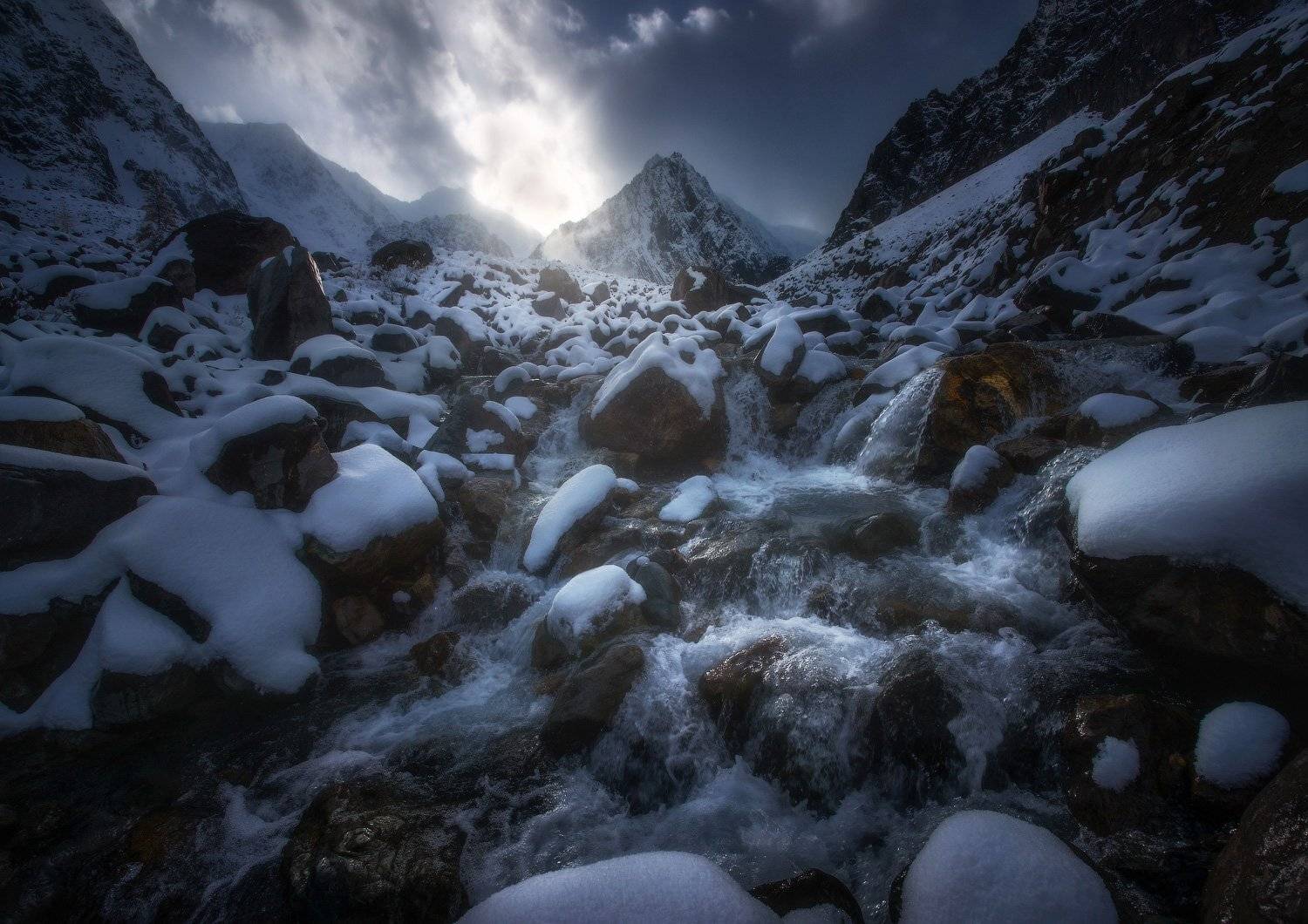 алтай, горы, актру, Владимир Ляпин
