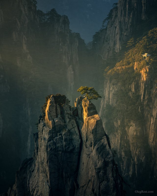 Epic Huangshan mountains фото превью