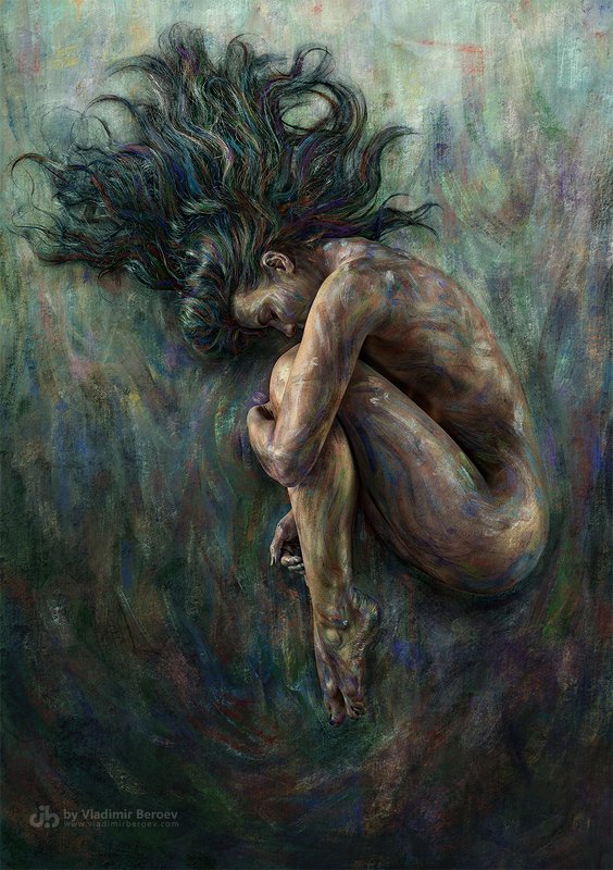 арт-ню, Владимир Бероеа, Vladimir Beroev, ню, nude, boduart, фотосессия, beauty, бьюти, бодиарт, голая, naked, фотосет #Paintude. The Skintone: BROWN фото превью