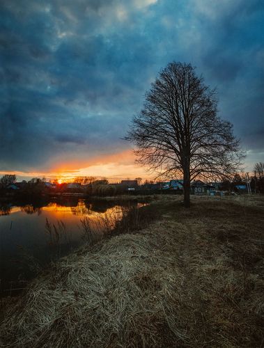 Апрельский закат