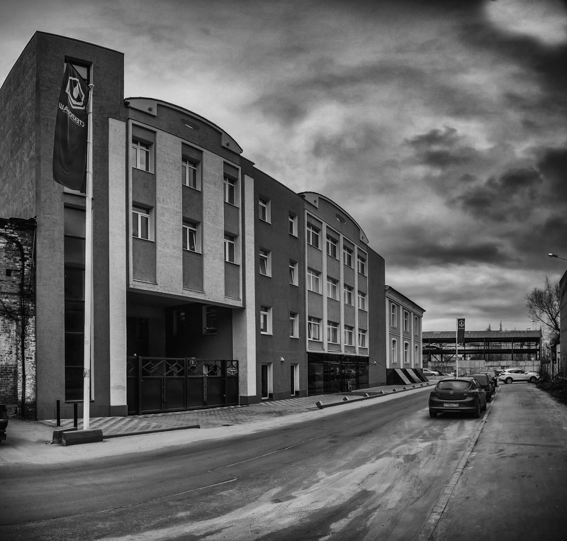 орехово-зуево, морозовские постройки, контраст industrial фото превью