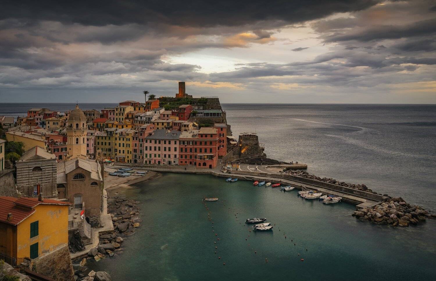 город, италия, бухта, Александр Безмолитвенный