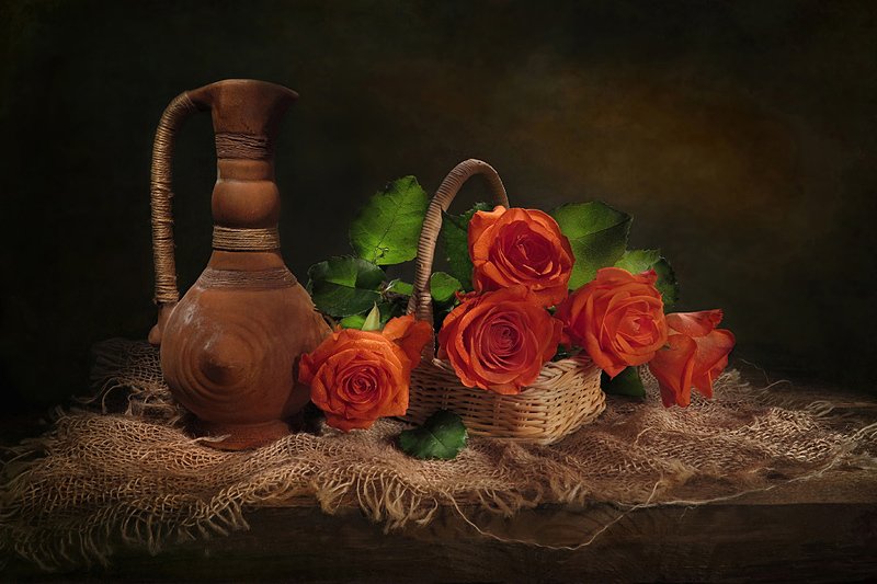 Коралловые розы фото превью