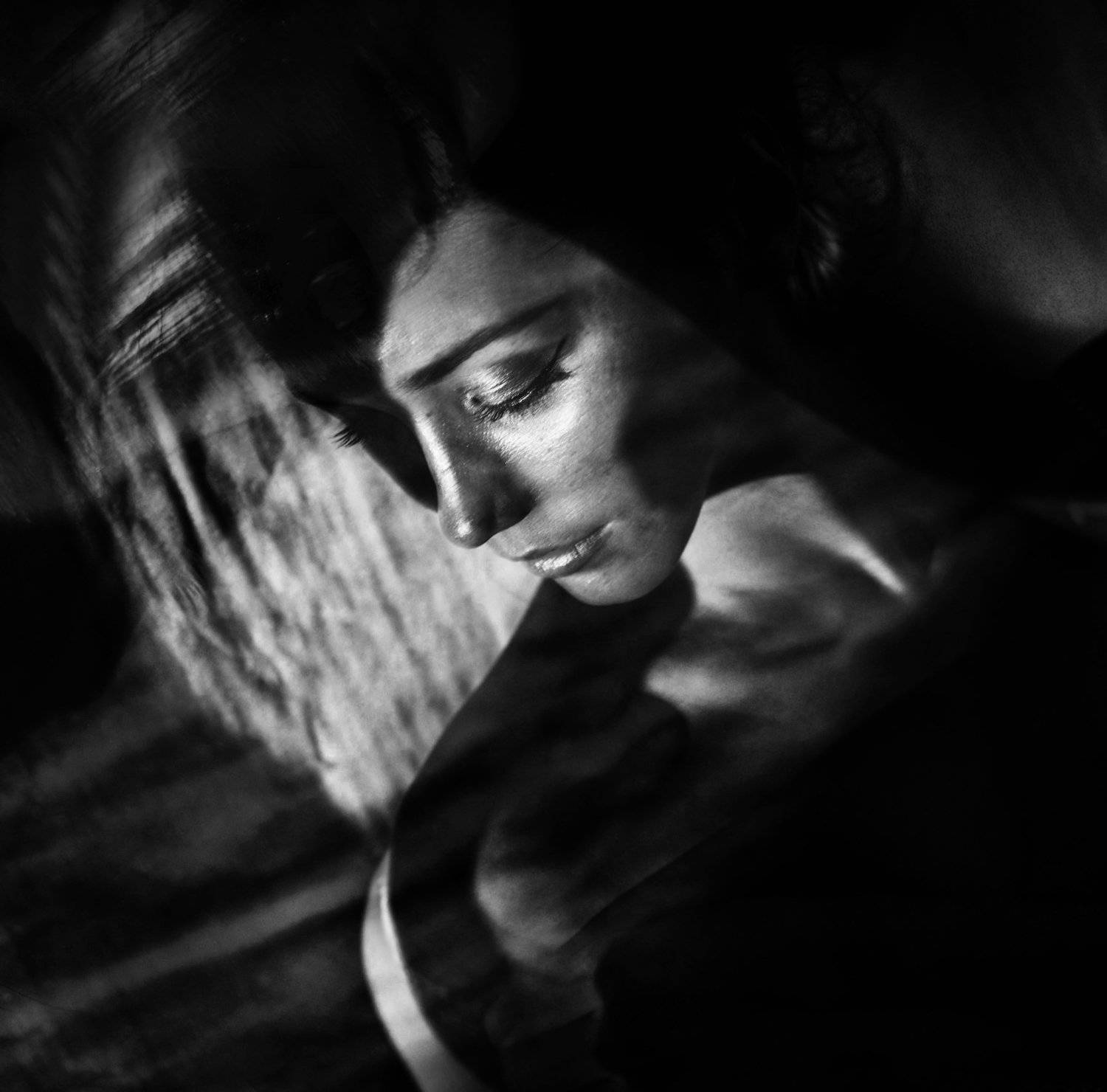 портрет,девушка,свет,тень, Мария Буданова