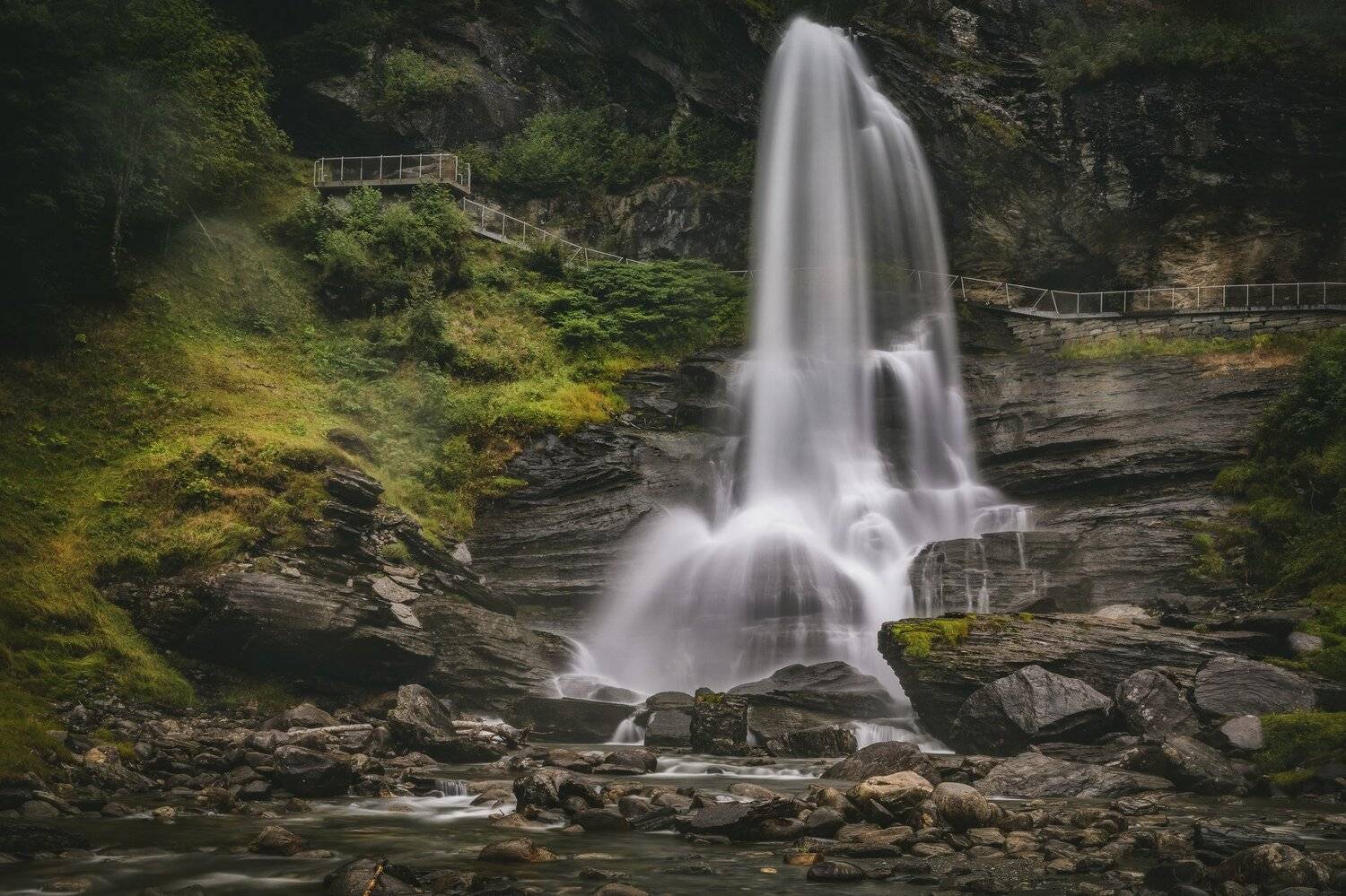 водопад, норвегия, Александр Безмолитвенный