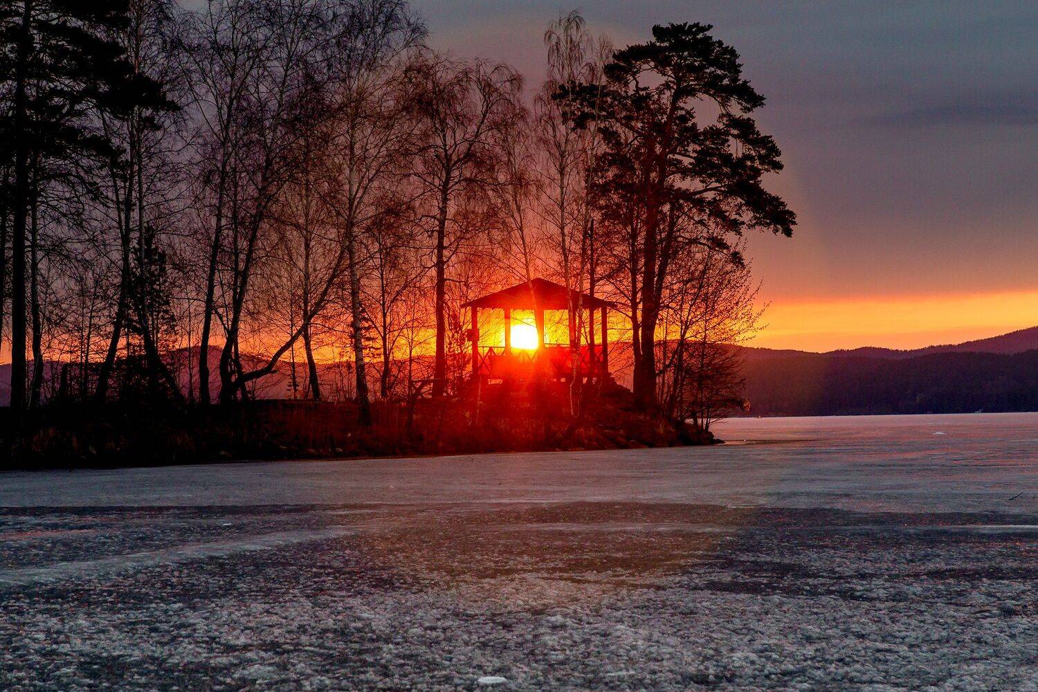 озеро тургояк, южный урал,, Сергей Евдокимов