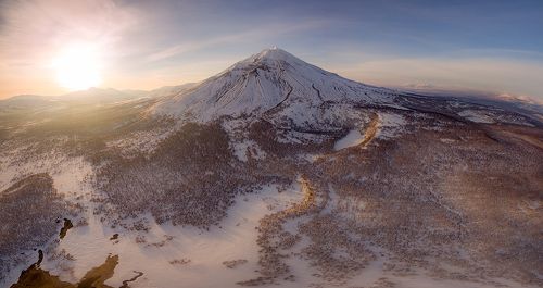 Рассвет на Камчатке
