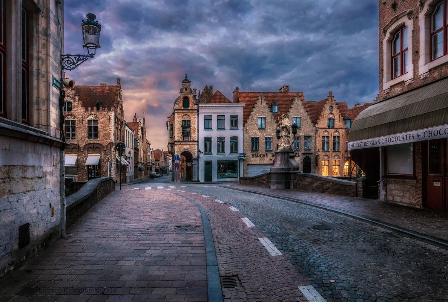 brugge, bruges, br&uuml;gge, утро, город, бельгия, Виктор Климкин