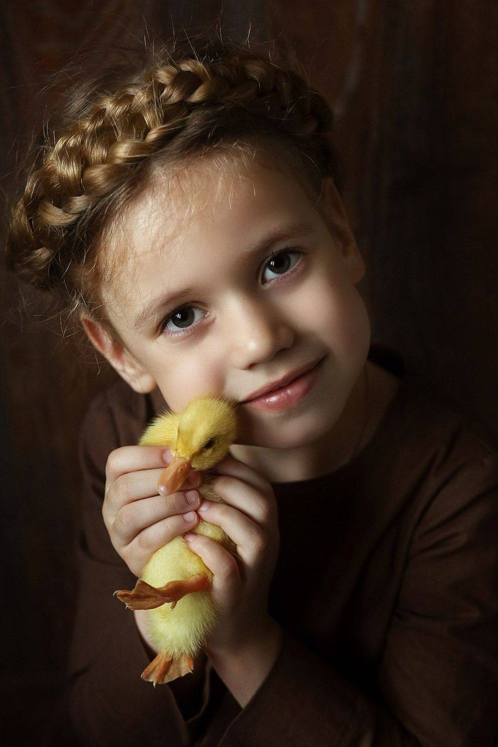 девочка утенок портрет дочка, Валерия Касперова