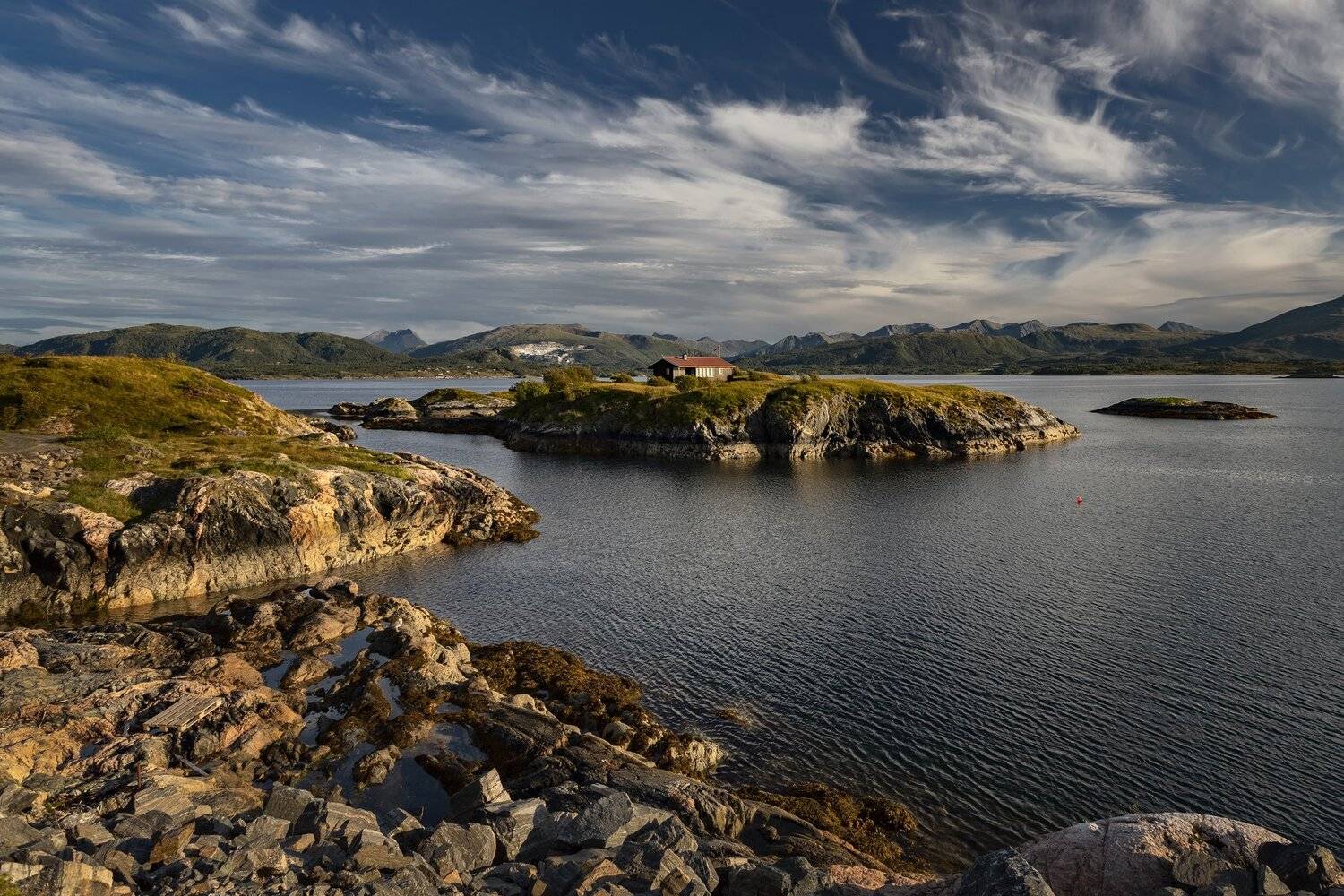 дом, остров, фьорд, норвегия, Александр Безмолитвенный