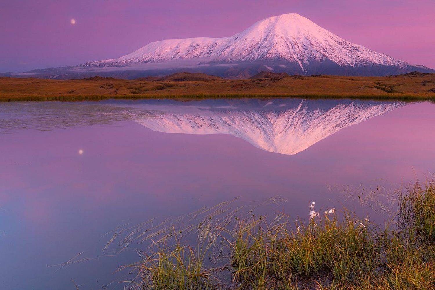 камчатка, пейзаж, осень, закат, природа, путешествие, фототур, озеро, Денис Будьков