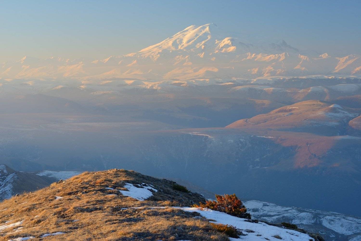 горы весна кавказ эльбрус, Александр Жарников