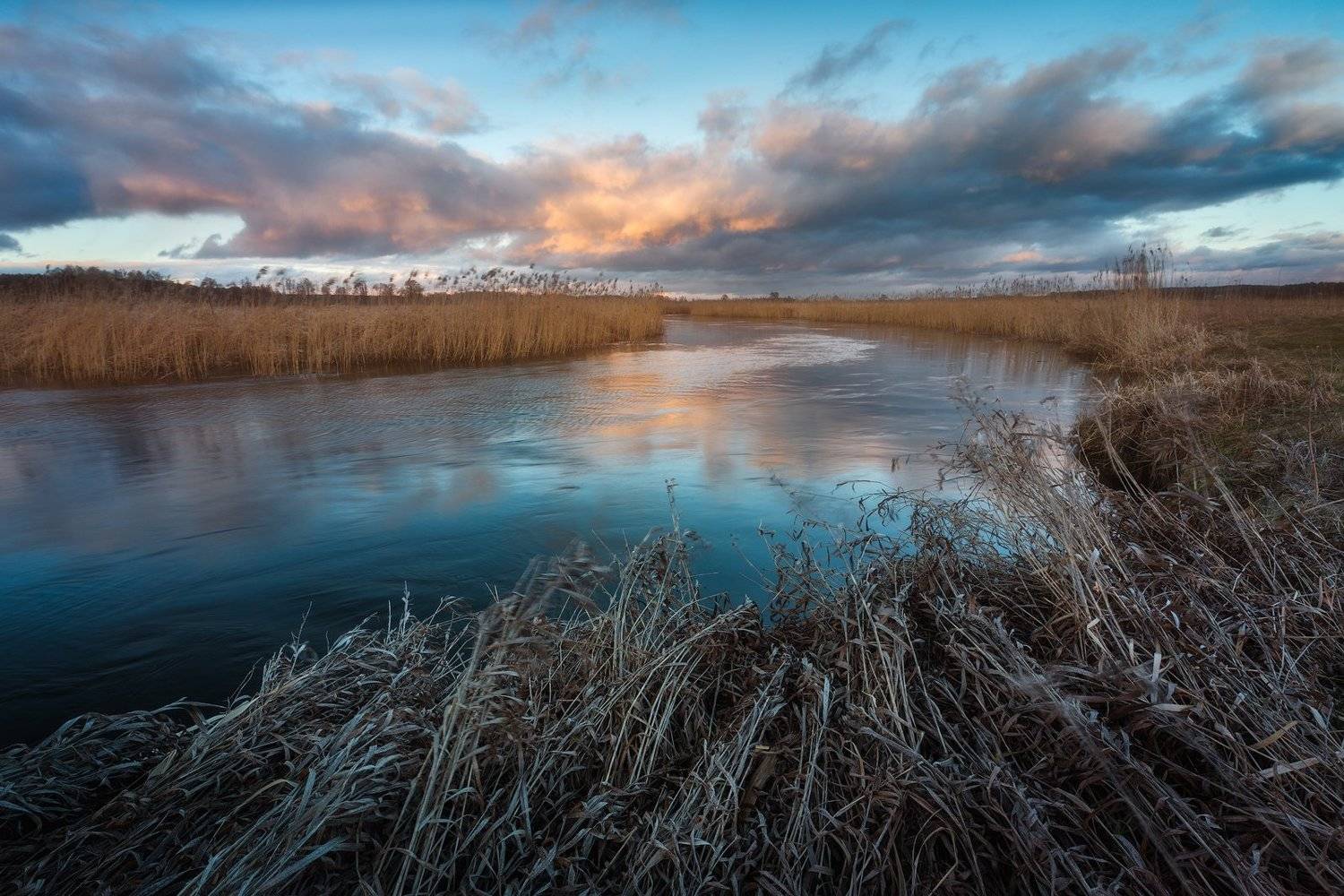 supraśl podlasie poland river spring clouds sky, Maciej Warchoł