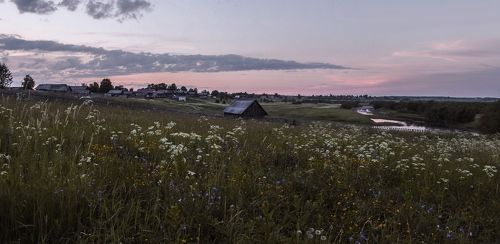 Деревенские просторы