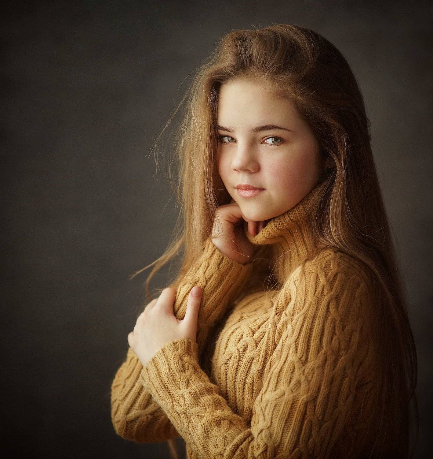 девушка, портрет, Илья Филимошин