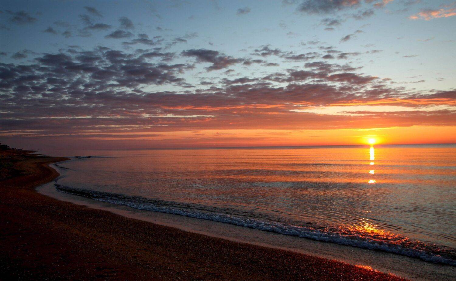 рассвет,море,каспийское море,, Marat Magov